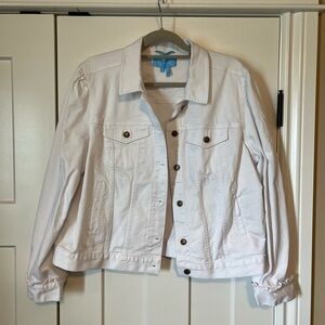 White denim jacket size XXL